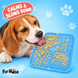 Calm Lick Mat – Slow Feeder with Suction Cups